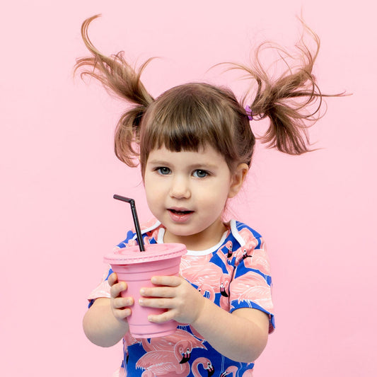 Baby Cotton Short Sleeve Onesies - Aruba Aruba