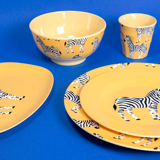 ZEBRA Double Dish Set