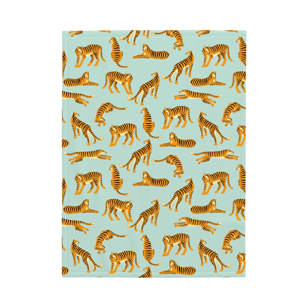 Baby Blanket - Old School Tiger