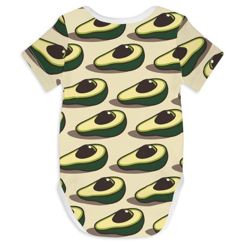 Short Sleeve Baby Bodysuit YOU'RE THE AVOCADO TO MY TOAST