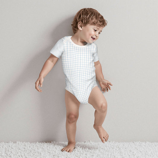 Baby Cotton Short Sleeve Onesies - Gridoholic