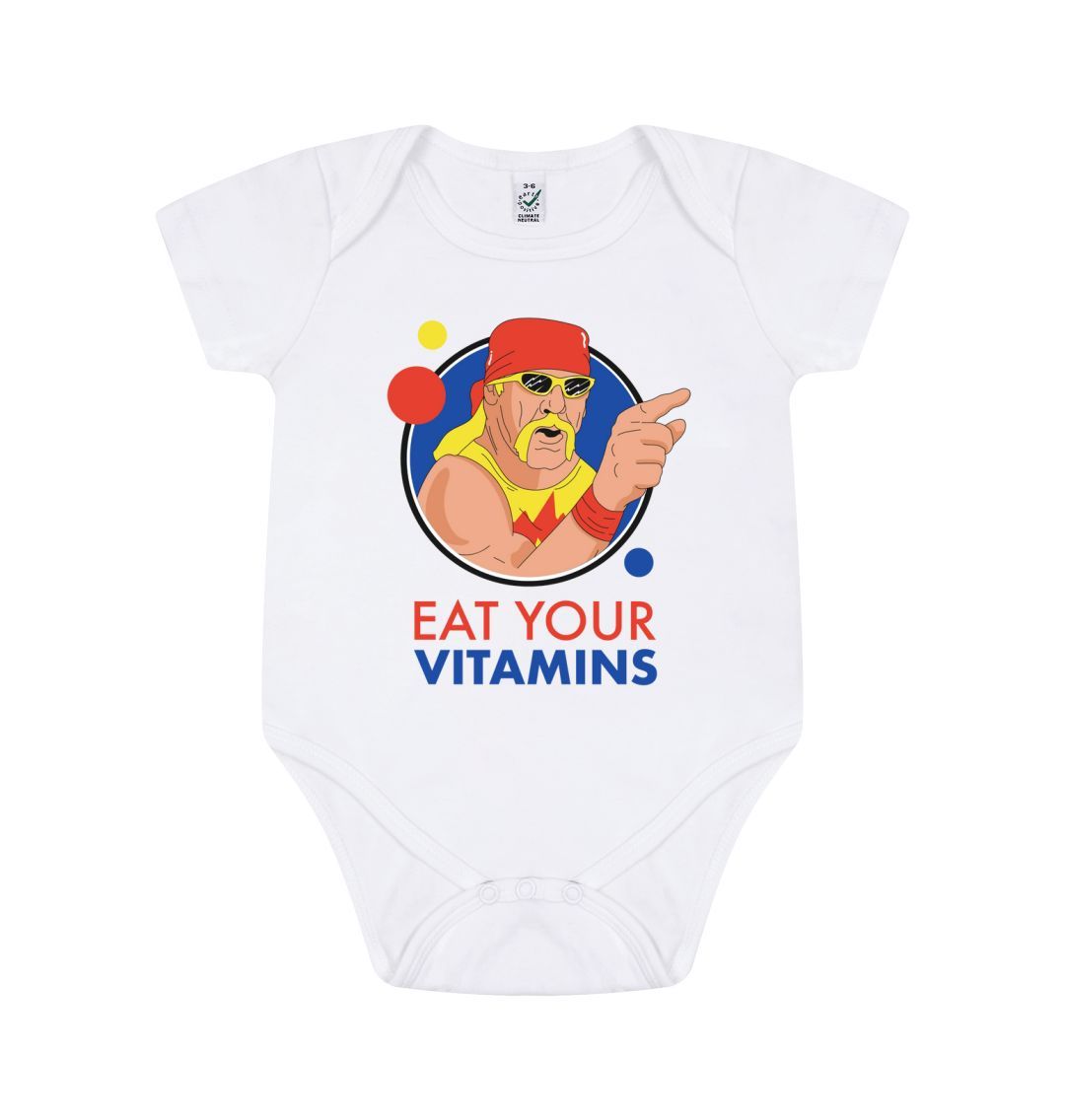 White EAT YOUR VITAMINS