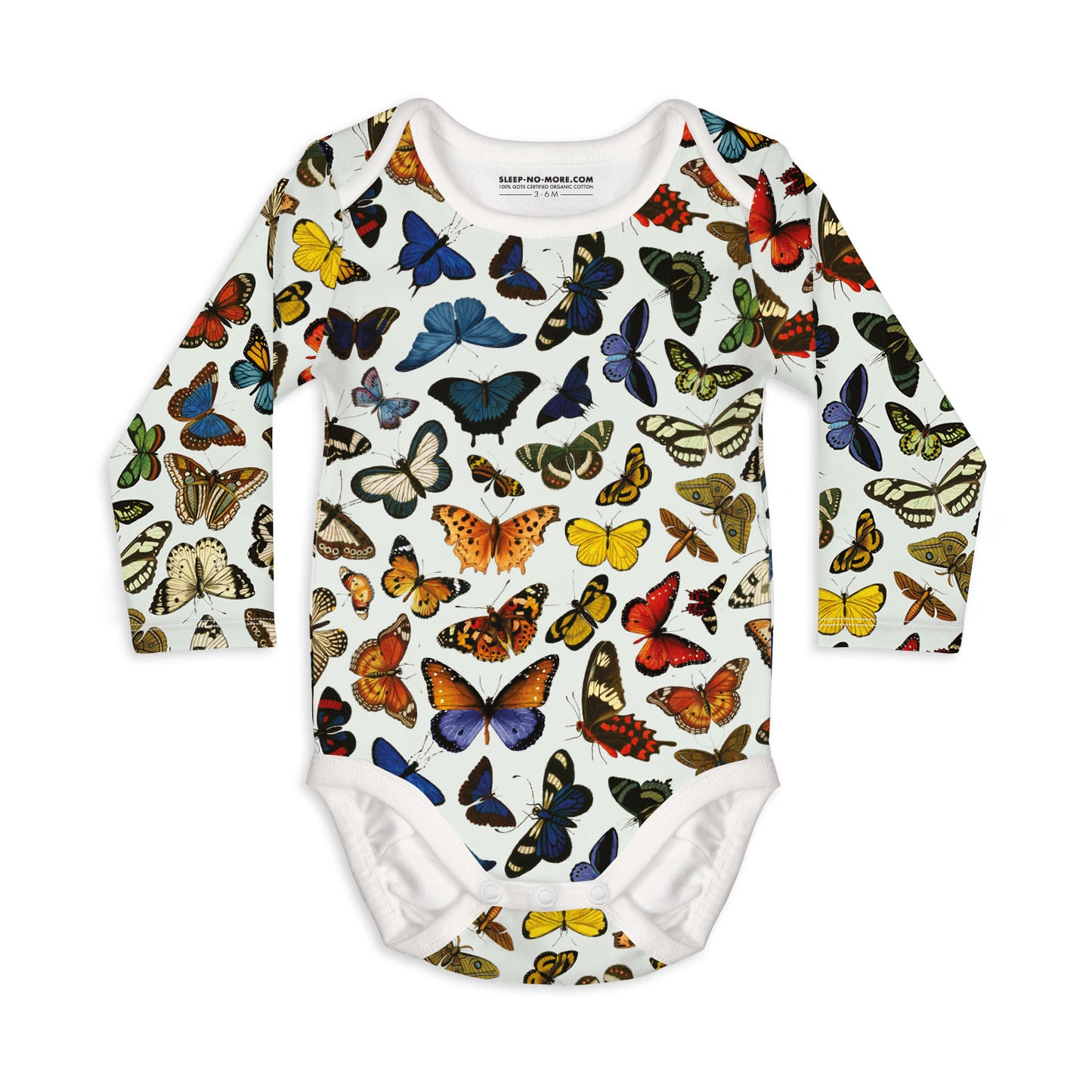 Long Sleeve Baby Bodysuit THE BUTTERFLY EFFECT