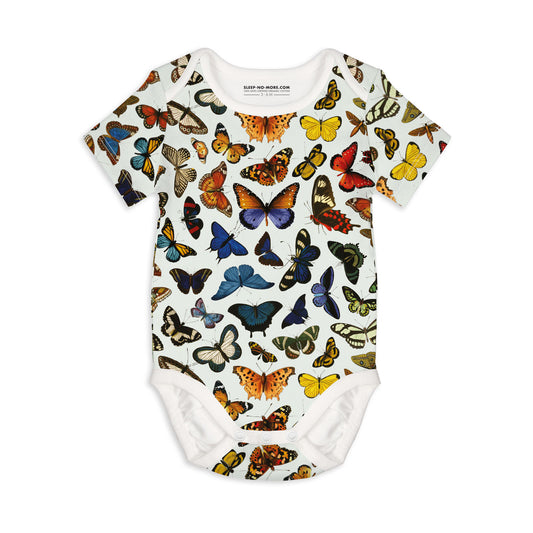 Short Sleeve Baby Bodysuit THE BUTTERFLY EFFECT