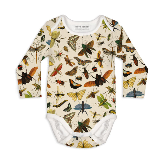 Long Sleeve Baby Bodysuit DON'T BUG ME