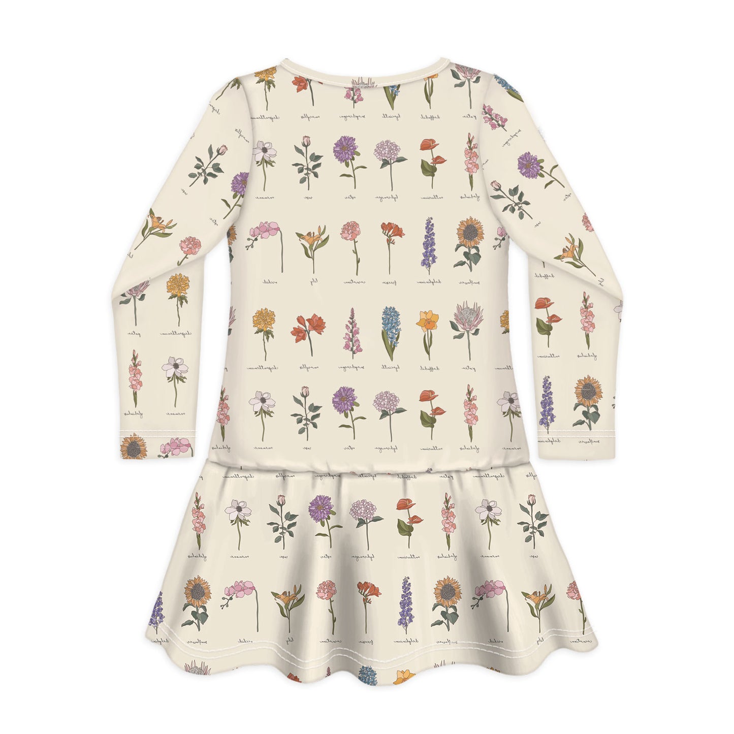 Long Sleeve Dress ONCE & FLORAL