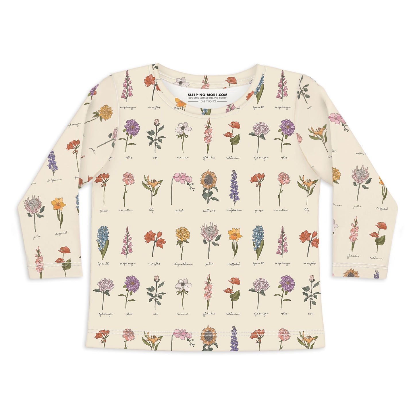 Long Sleeve T-shirt ONCE & FLORAL