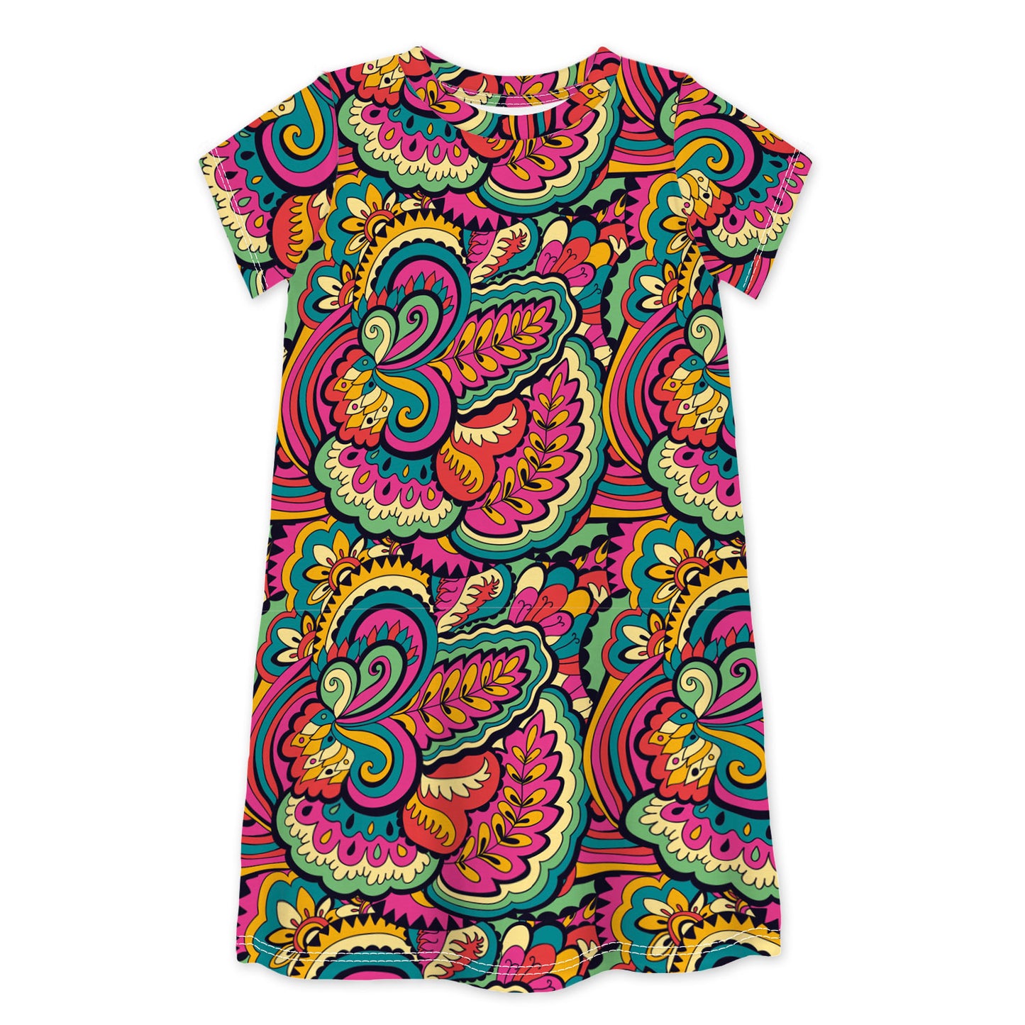 Short Sleeve Dress THAT 70'S PATTERN
