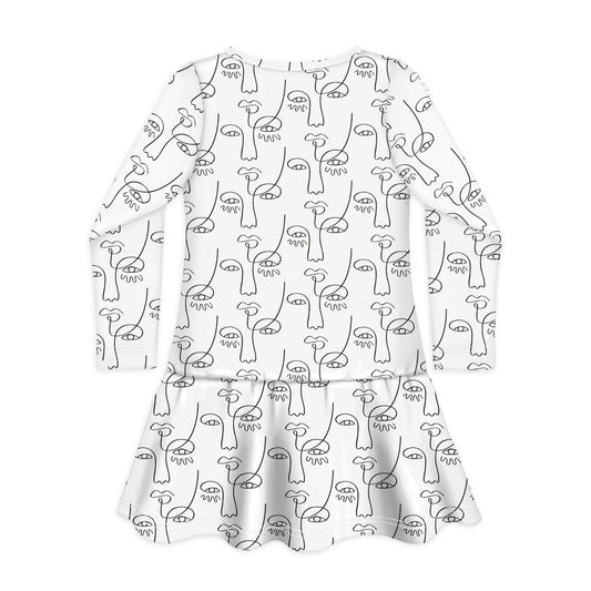 Long Sleeve Dress I'VE JUST SEEN A FACE