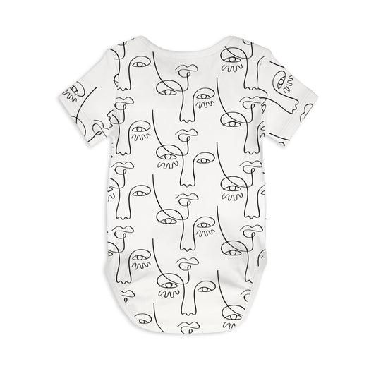 Short Sleeve Baby Bodysuit I'VE JUST SEEN A FACE