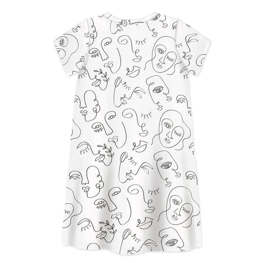 Short Sleeve Dress LET'S FACE IT
