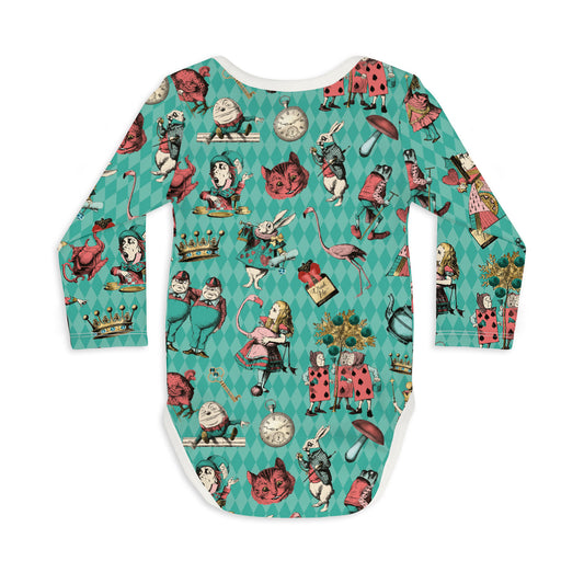 Long Sleeve Baby Bodysuit WHO.ARE.YOU?