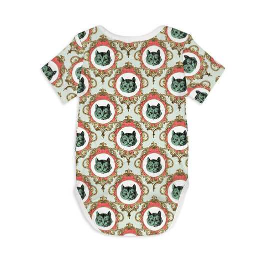 Short Sleeve Baby Bodysuit MOST EVERYONE'S MAD HERE