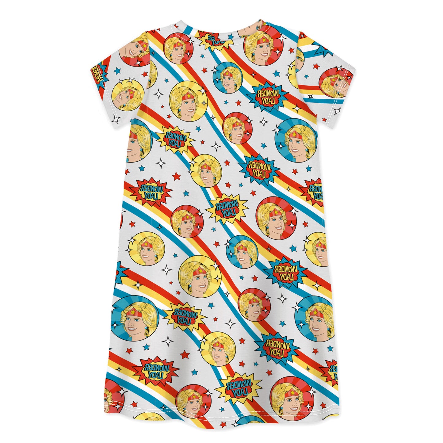 Short Sleeve Dress WONDER LADY