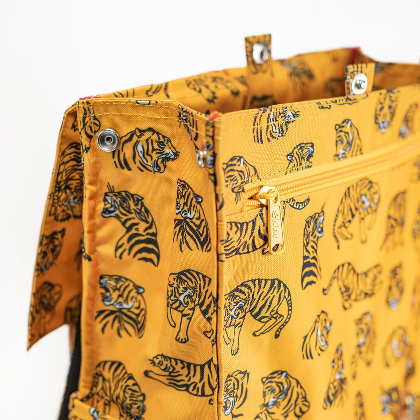 Vintage Backpack ✦ Old School Tiger Orange