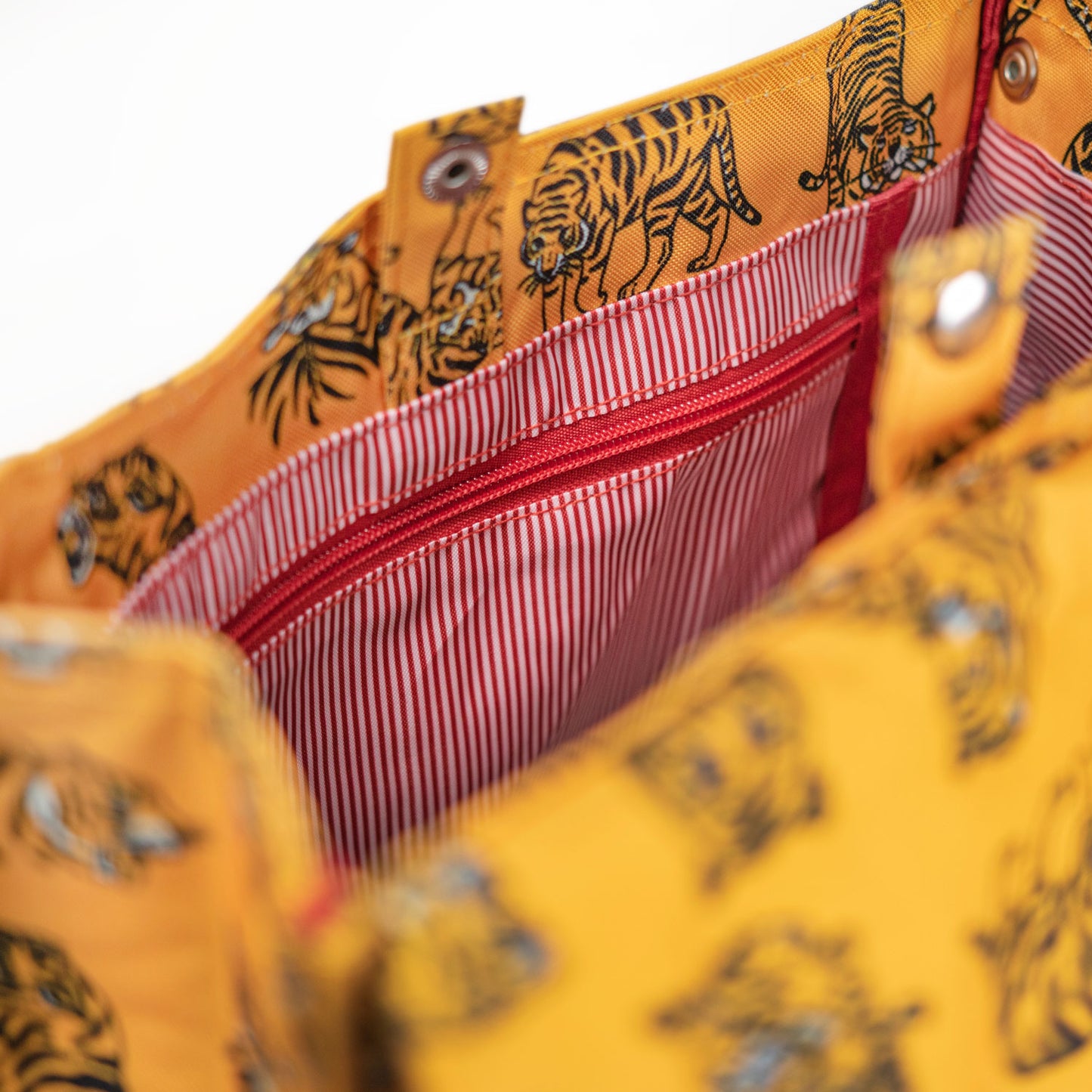 Vintage Backpack ✦ Old School Tiger Orange