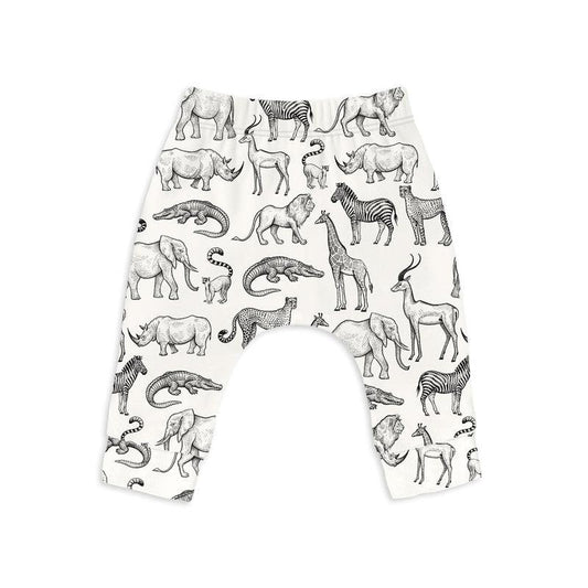 Baby Trousers TAKE A WALK ON THE WILD SIDE-Baby Long Trousers-sleep-no-more