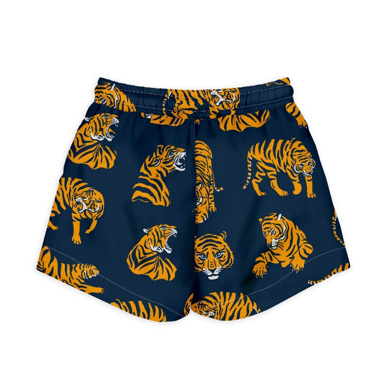 Kids Swimwear ▪︎ Shorts ▪︎ OLD SCHOOL TIGER ▪︎ BLUE