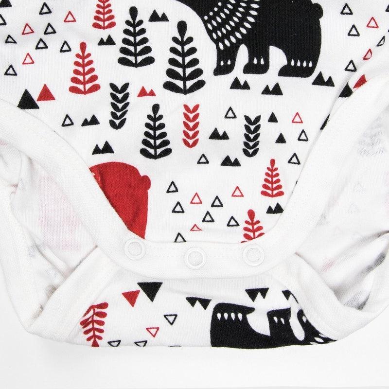 Long Sleeve Baby Bodysuit BEAR WITH ME-baby bodysuits-sleep-no-more