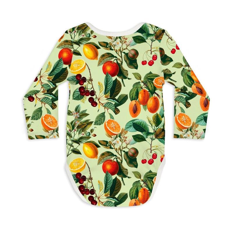 Long Sleeve Baby Bodysuit CLOCKWORK ORANGE-baby bodysuits-sleep-no-more