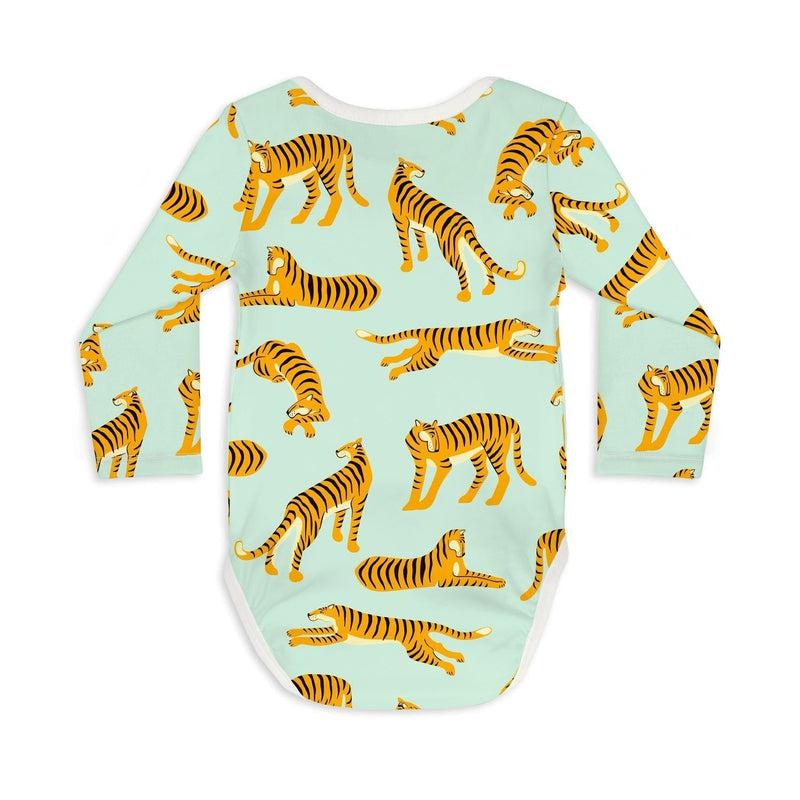 Long Sleeve Baby Bodysuit DON'T CHANGE YOUR STRIPES-baby bodysuits-sleep-no-more