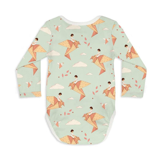 Long Sleeve Baby Bodysuit DREAMS DO COME TRUE IF ONLY WE WISHED HARD ENOUGH-baby bodysuits-sleep-no-more