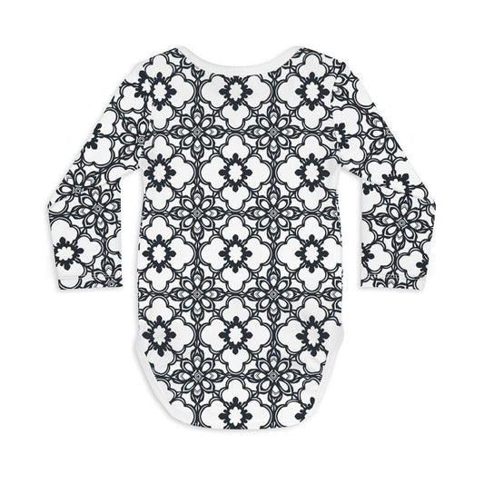 Long Sleeve Baby Bodysuit DROP IT LIKE IT'S HOT-baby bodysuits-sleep-no-more