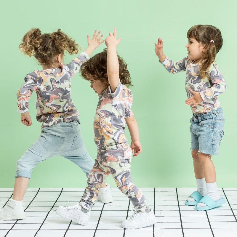 Long Sleeve Baby Bodysuit I LOST MY MARBLES-baby bodysuits-sleep-no-more