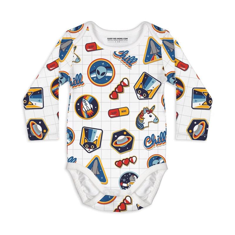 Long Sleeve Baby Bodysuit I NEED SPACE-new bodysuits-sleep-no-more