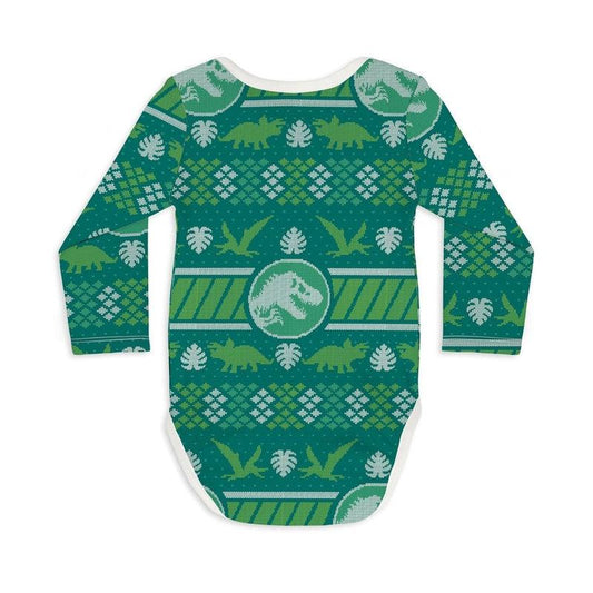 Long Sleeve Baby Bodysuit JURASSIC PARK 04-baby romper-sleep-no-more