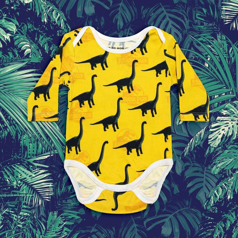 Long Sleeve Baby Bodysuit LIFE FINDS A WAY-baby romper-sleep-no-more
