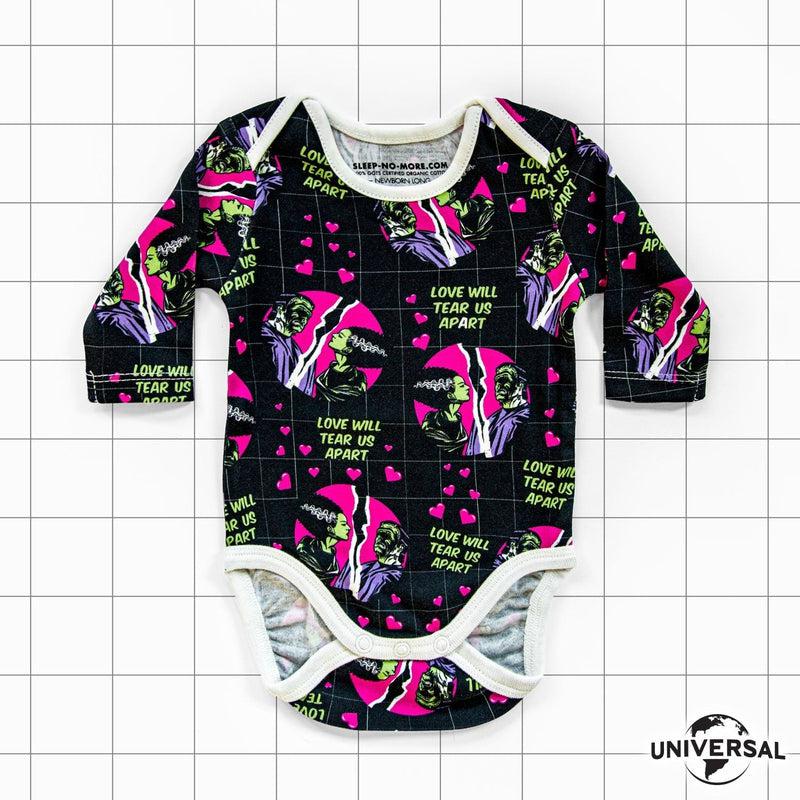 Long Sleeve Baby Bodysuit LOVE WILL TEAR US APART-baby romper-sleep-no-more