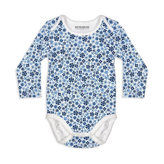 Long Sleeve Baby Bodysuit OOPSY DAISY-baby romper-sleep-no-more