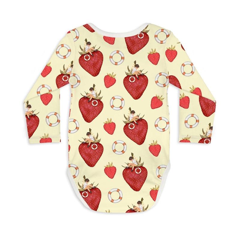 Long Sleeve Baby Bodysuit WE'RE ALL MADE HERE-Baby Bodysuits-sleep-no-more