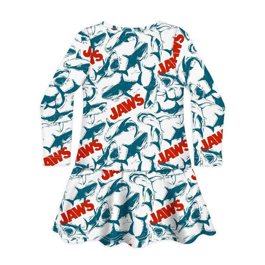 Long Sleeve Dress JAWS 02-Dresses-sleep-no-more