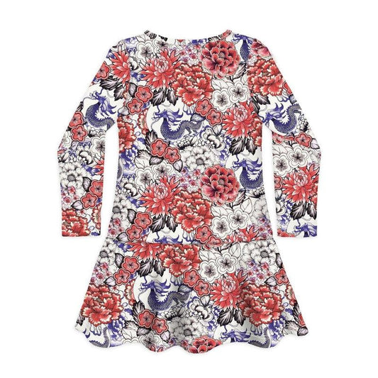 Long Sleeve Dress LIGHT MY FIRE-Dresses-sleep-no-more
