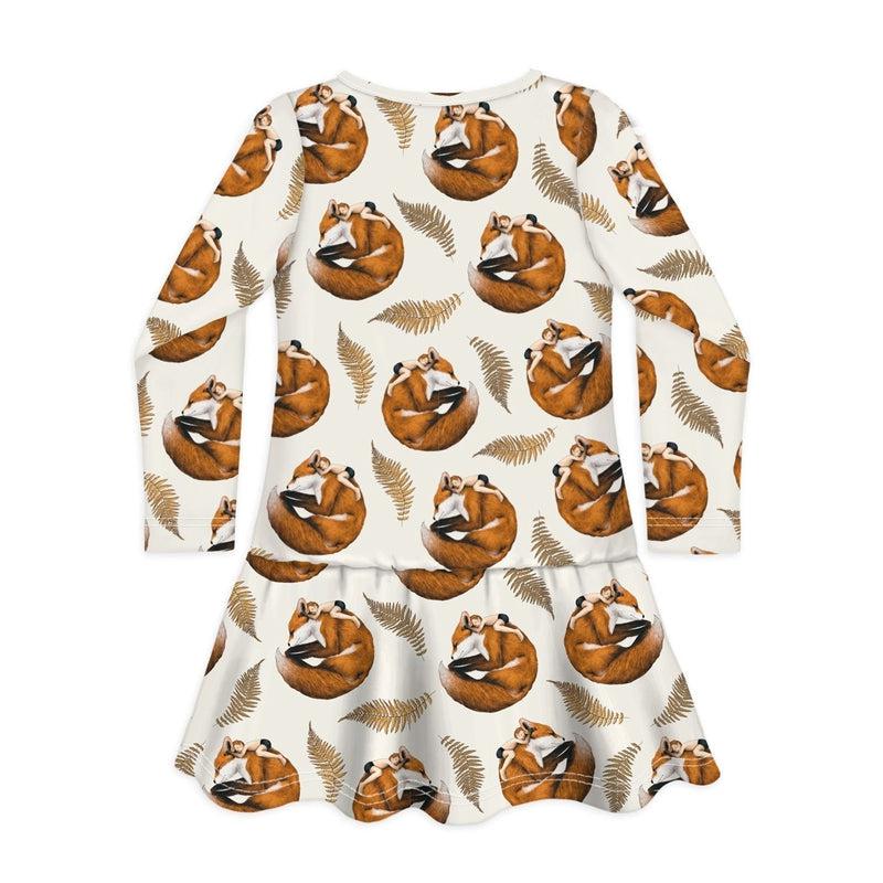 Long Sleeve Dress THE EYES ARE BLIND, ONE MUST LOOK WITH THE HEART-Dresses-sleep-no-more