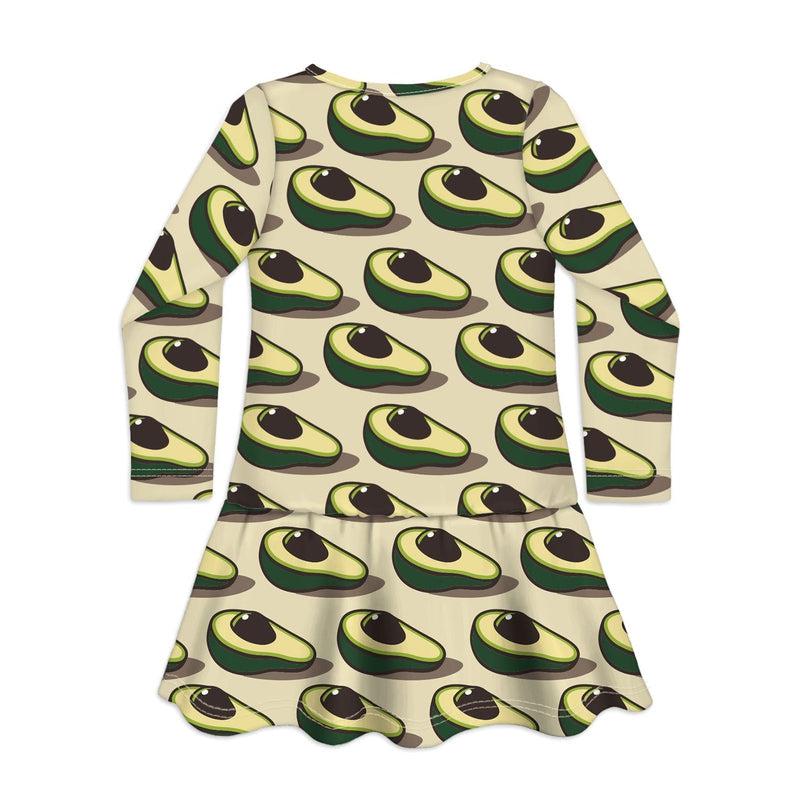 Long Sleeve Dress YOU'RE THE AVOCADO TO MY TOAST-Dresses-sleep-no-more