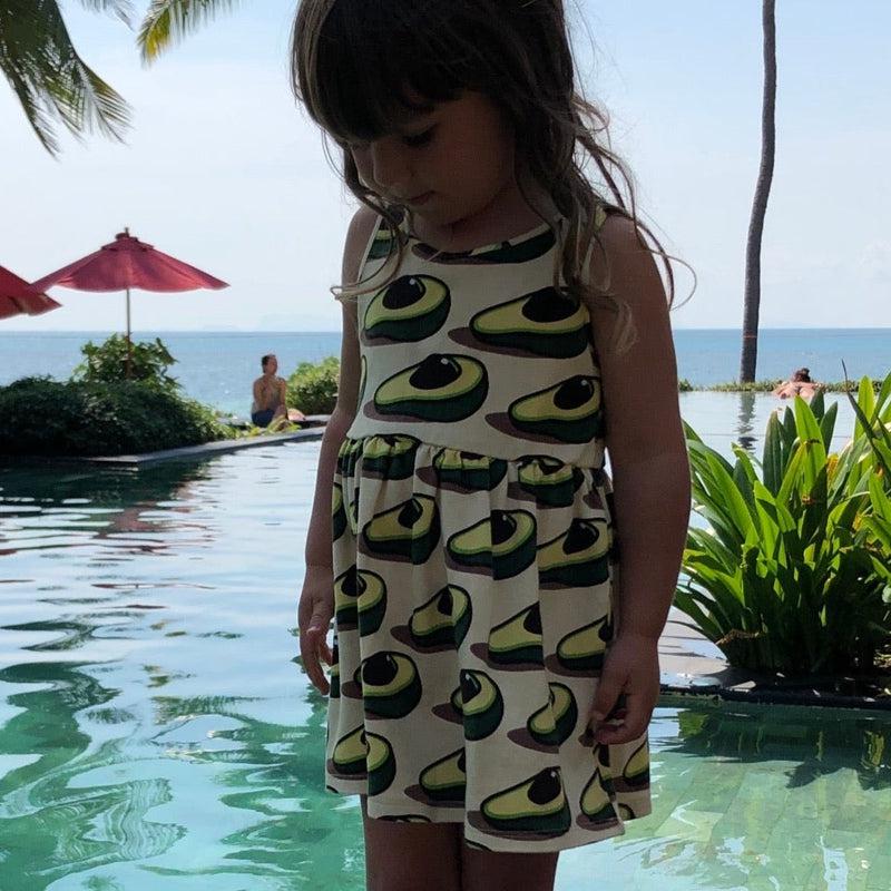 Long Sleeve Dress YOU'RE THE AVOCADO TO MY TOAST-Dresses-sleep-no-more