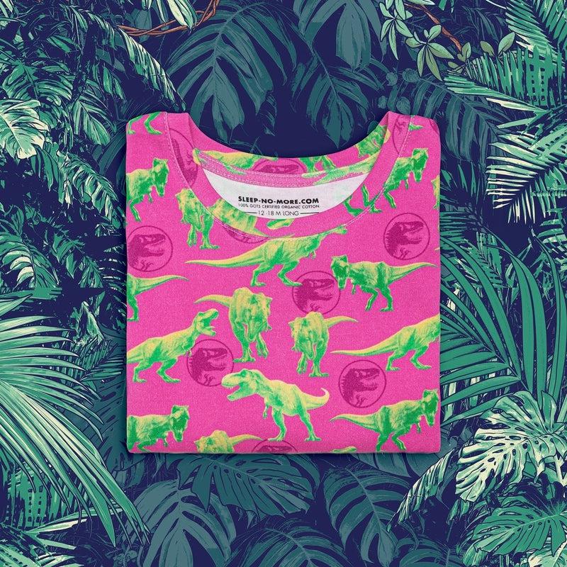 Long Sleeve T-shirt FASTER THAN A T.REX-t-shirts-sleep-no-more