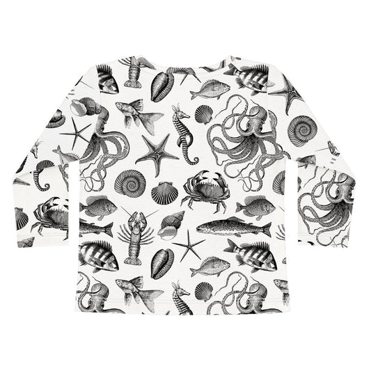 Long Sleeve T-shirt LOTS OF FISH IN THE SEA-kids t-shirts-sleep-no-more