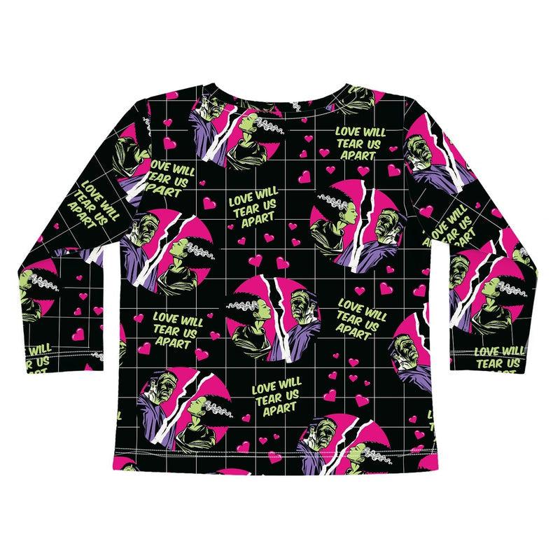 Long Sleeve T-shirt LOVE WILL TEAR US APART-kids t-shirts-sleep-no-more