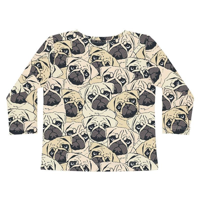 Long Sleeve T-shirt PUG OFF-kids t-shirts-sleep-no-more