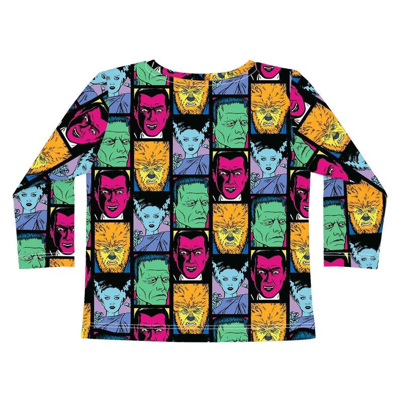 Long Sleeve T-shirt THE ORIGINAL MONSTERS-kids t-shirts-sleep-no-more