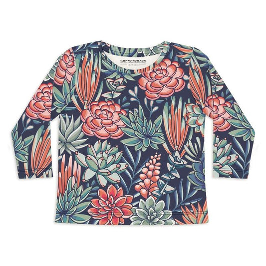 Long Sleeve T-shirt YOU HAD ME AT ALOE-kids t-shirts-sleep-no-more