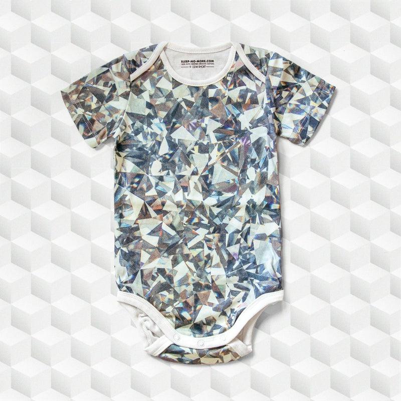 Short Sleeve Baby Bodysuit ARE A GIRL'S BEST FRIENDS-Baby Bodysuits-sleep-no-more