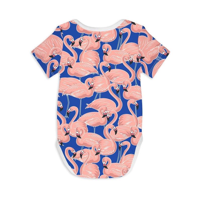 Short Sleeve Baby Bodysuit ARUBA ARUBA-Baby Bodysuits-sleep-no-more