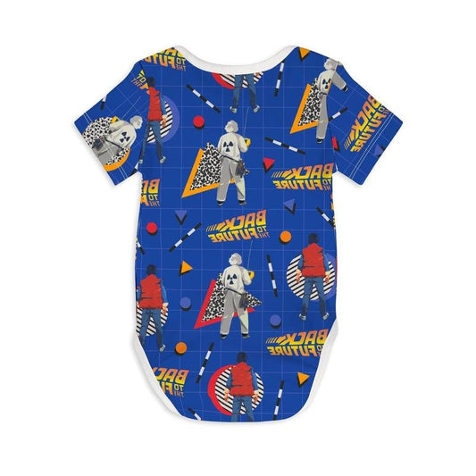 Short Sleeve Baby Bodysuit BACK TO THE FUTURE 01-Baby Bodysuits-sleep-no-more