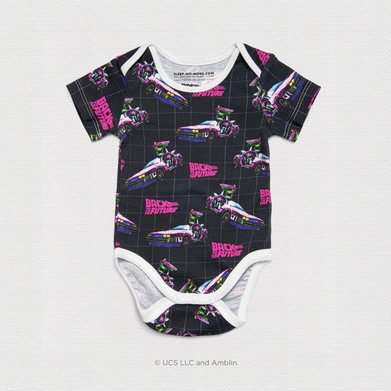 Short Sleeve Baby Bodysuit BACK TO THE FUTURE 03-Baby Bodysuits-sleep-no-more