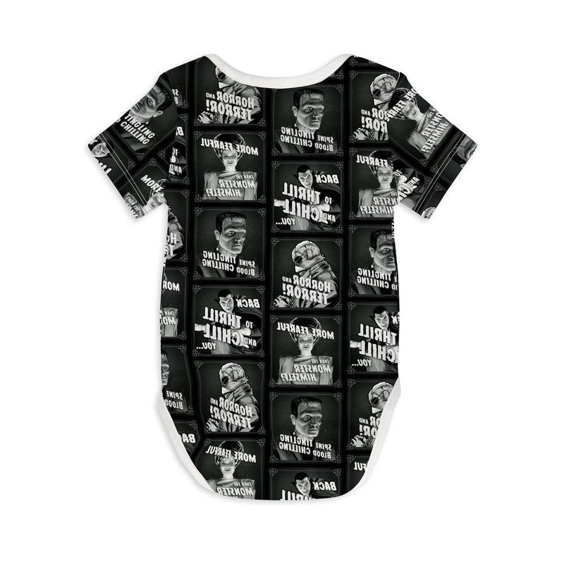 Short Sleeve Baby Bodysuit BACK TO THRILL AND CHILL YOU...-Baby Romper-sleep-no-more